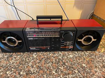 Vintage Philips Cubic Compo D825400 Stere Radio