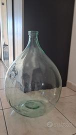 Damigiana in vetro grande