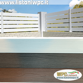 Recinti e steccati listoni wpc frangivista recinto
