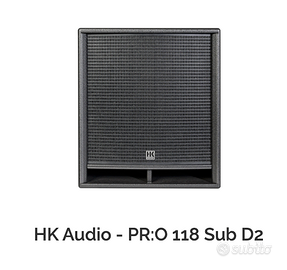 Impianto Audio HK Usato