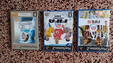 PS2 - LOTTO 3 GIOCHI ORIGINALI FIFA 04-10-TIFO2003