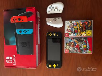 Nintendo Switch Custom +2 Joycon +2 Giochi
