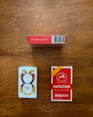 Carte Napoletane Modiano TRIPLEX FUORI PRODUZIONE