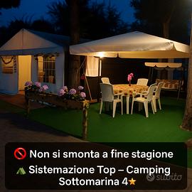 Roulotte stanziale Top 7 posti Sottomarina