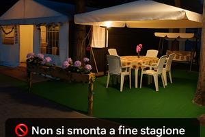 Roulotte stanziale Top 7 posti Sottomarina