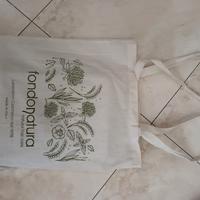 borsina tote bianca vegan