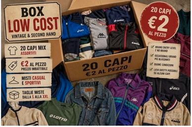 Stock  20 capi vintage & second hand €2 AL Pezzo