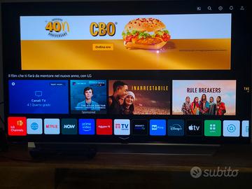 Smart TV 48” LG modello OLED48C15LA