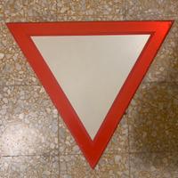 Cartello stradale vintage ACI 1965(vecchio codice)
