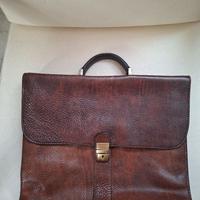 cartella in vera pelle