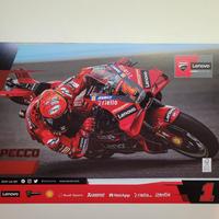 poster Francesco Bagnaia 63 1 ducati 202