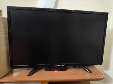 Tv full HD 24 pollici+box android+ tastiera wirele