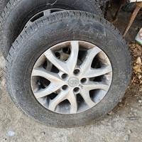 4 Cerchioni Hyundai R16 in lega 5 fori