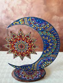 Amuleto Sole-Luna in Perline