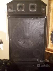 Unita sub Omnitronic BX-1550 e alti