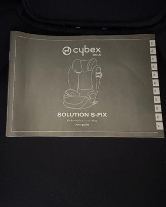 Seggiolino Cybex Gold Solution S-fix