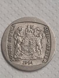 Moneta  5 rand Suid Africa