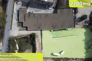 Capannone ristrutturato in città con affittuario