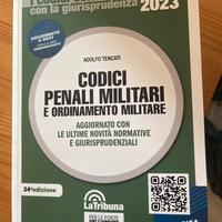 Codice penale militare e ordinamento militare