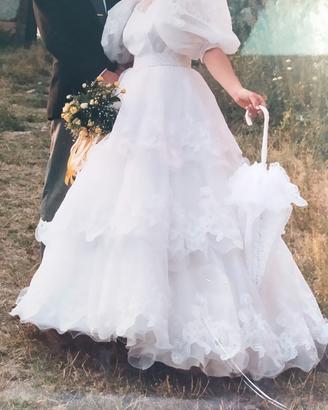abito sposa completo