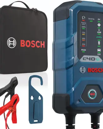 BOSCH Caricabatterie 5A per Auto Camion Moto 0 189