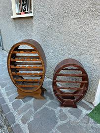 Botte espositore per vini
