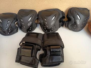 Protezioni pattini e casco per bambini