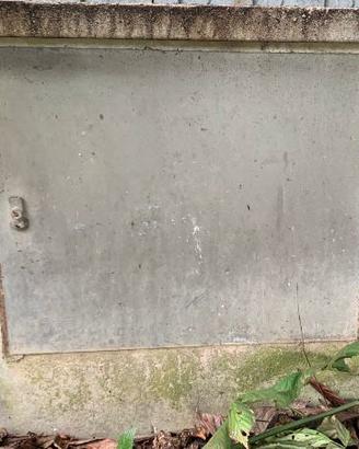 Manufatto in cemento per contatore acqua o gas