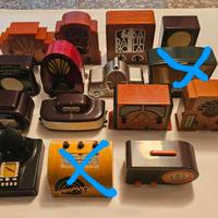 N° 13 radio d'epoca in miniatura