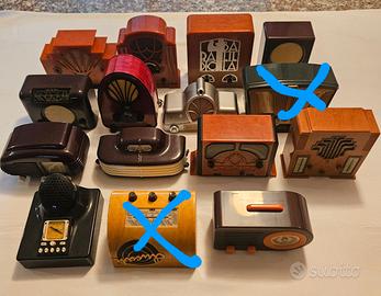 N° 13 radio d'epoca in miniatura