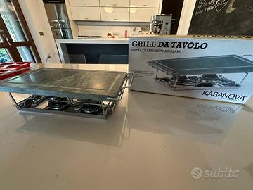 Grill da Tavolo in Pietra Ollare Kasanova – NUOVO