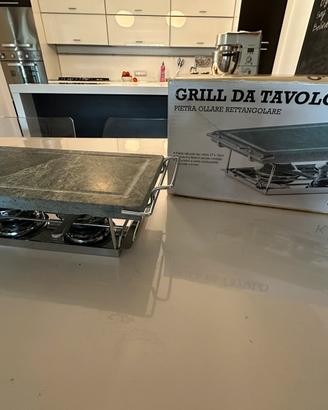 Grill da Tavolo in Pietra Ollare Kasanova – NUOVO