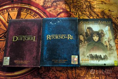 DVD saga il signore degli anelli 
