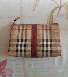 Burberry Pochette Compatta - Iconico Vintage Check