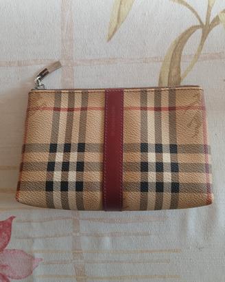 Burberry Pochette Compatta - Iconico Vintage Check