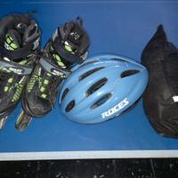 Pattini della Roces allungabili e protezioni