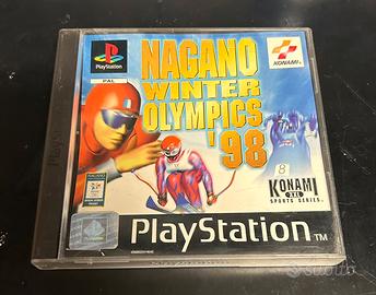 Sony PS1 gioco Nagano Wintet Olympics 98'
