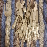 servizio posate argento