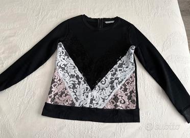 Felpa pizzo silvian heach taglia xs