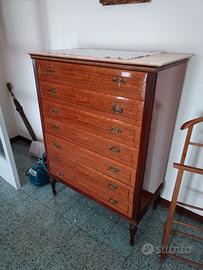 Cassettiera settimanale vintage