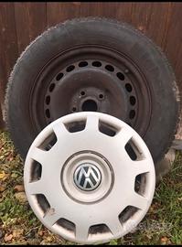 PNEUMATICI INVERNALI 195 65 R15 cerchi VW