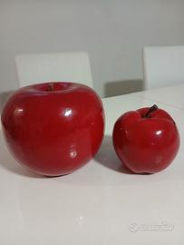 Casa - soprammobile. Coppia di mele 