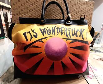 Borsa Tote Bag dipinta a mano