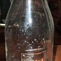 Bottiglia da latte ½ litro con marchio SPQR – vetr