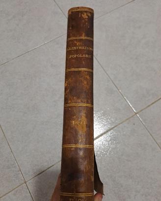 LIBRO 1894 ILLSTRAZIONE POPOLARE