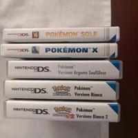 Pokémon vari Nintendo ds e 3ds