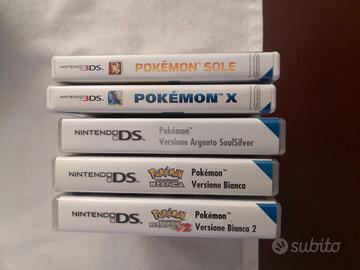 Pokémon vari Nintendo ds e 3ds