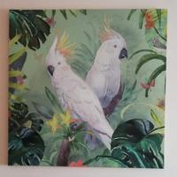 quadro maison du Monde  pappagalli 