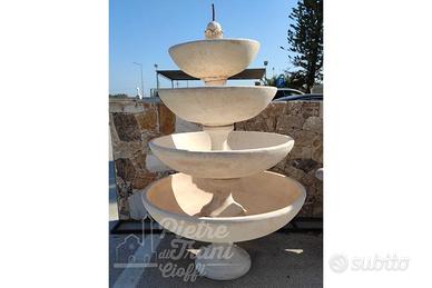 Fontana Cascata Pompei cm. 120x120x190 h.