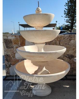 Fontana Cascata Pompei cm. 120x120x190 h.